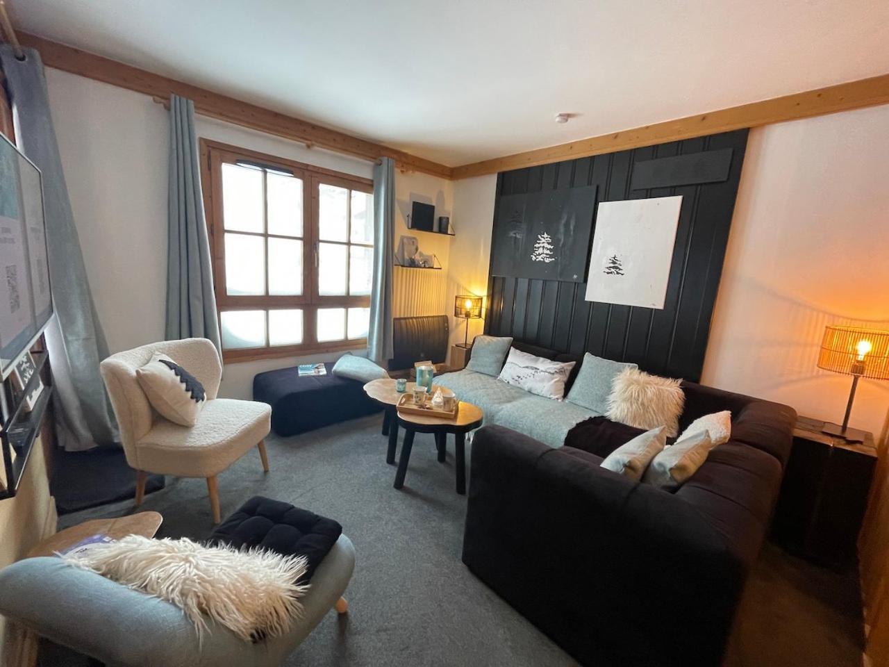 Arc 1950 - Appartement 2 Chambres - Ski-In & Out - Grande Terrasse Ensoleillee Les Arcs  ภายนอก รูปภาพ