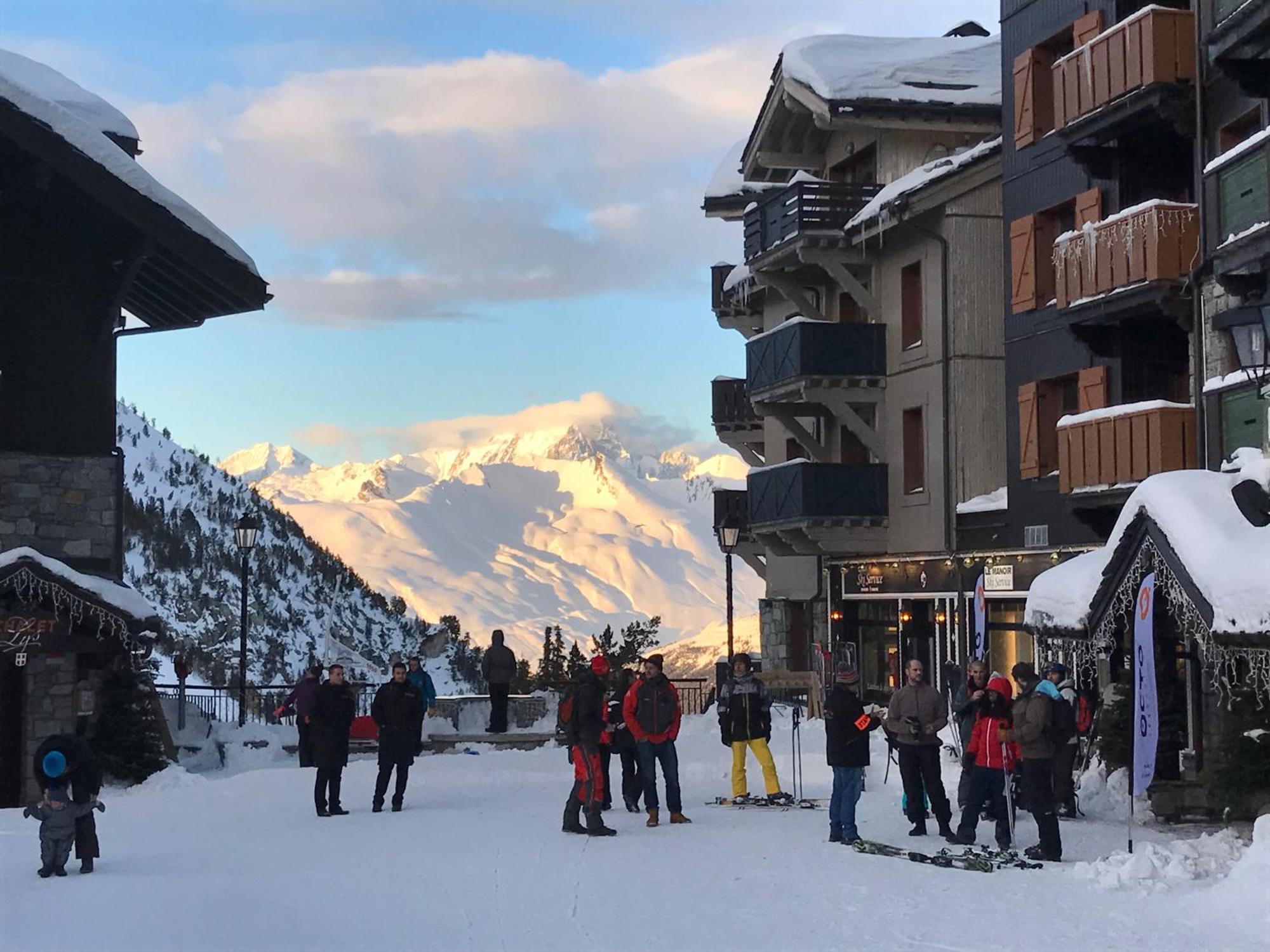Arc 1950 - Appartement 2 Chambres - Ski-In & Out - Grande Terrasse Ensoleillee Les Arcs  ภายนอก รูปภาพ